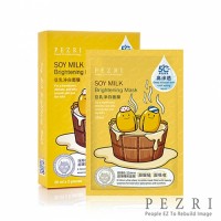 PEZRI Soy Milk Brightening Facial Mask 20ml 5pcs/box